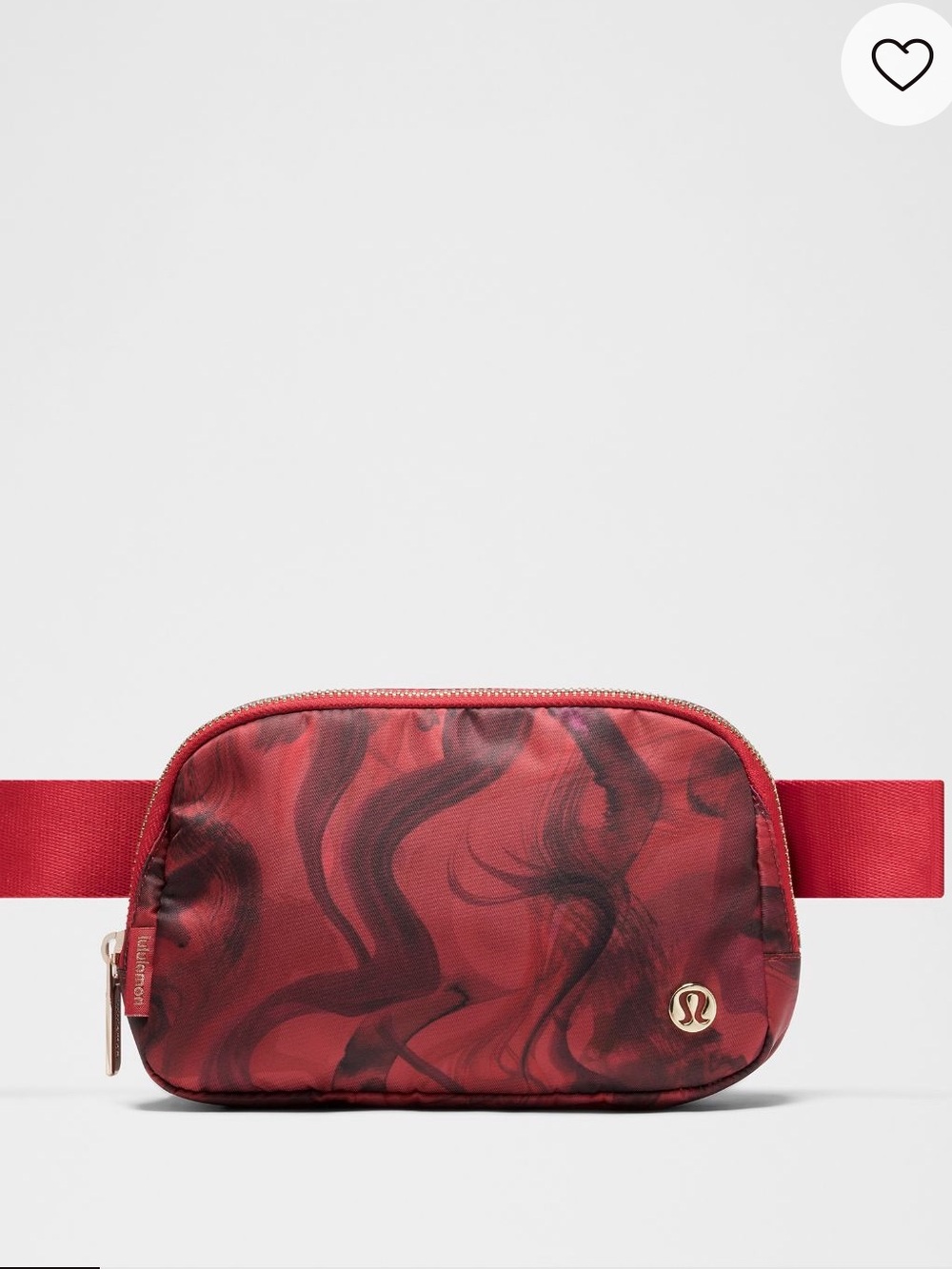 #838 NWT Lululemon Lunar New Year Everywhere Belt Bag 1L Red Gold